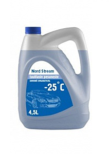 Незамерзающая жидкость Nord Stream -25 4,5L, Blue