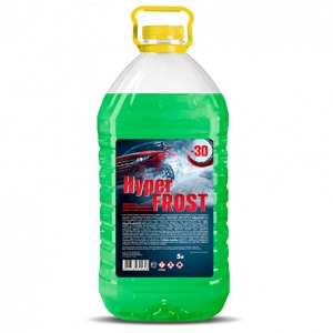 Незамерзающая жидкость Hyper FROST -30 5L Green