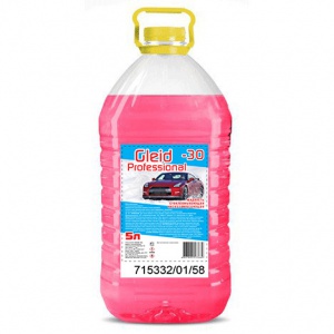 Незамерзающая жидкость Gleid Professional -30 5L Pink