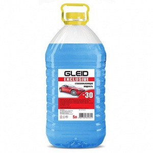 Незамерзайка Gleid Exclusive -30 5L Blue