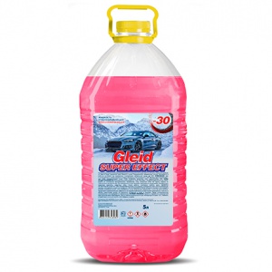 Незамерзающая жидкость Gleid Super Effect -30 5L Pink