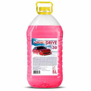 Незамерзающая жидкость North Drive -30 5L Pink