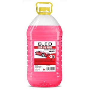 Незамерзающая жидкость Gleid Exclusive -30 5L Pink