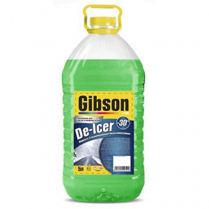 Незамерзающая жидкость Gibson De-Icer -30 5L Green