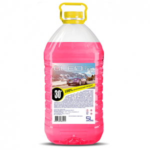 Незамерзающая жидкость Gleid Pro -30 5L Pink