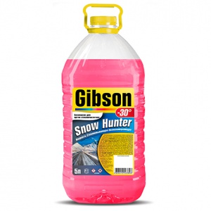 Незамерзающая жидкость Gibson Snow Hunter -30 5L Pink