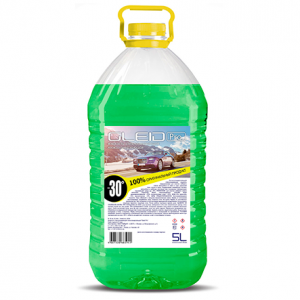 Незамерзающая жидкость Gleid Pro -30 5L Green