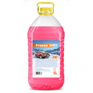 Незамерзающая жидкость Freez WAY -30 5L Pink